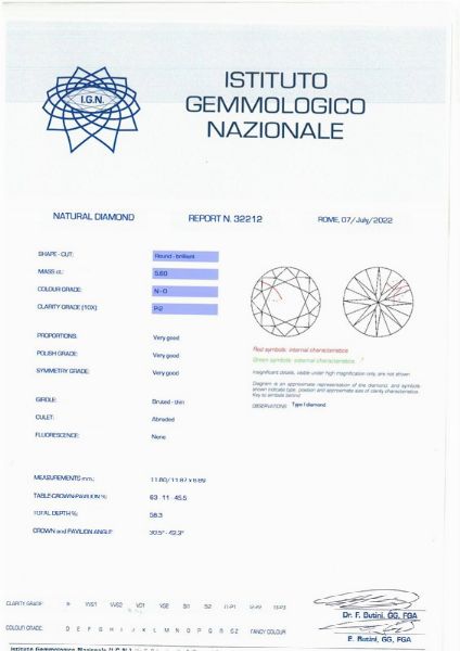 ANELLO CON DIAMANTE  - Asta Gioielli - Associazione Nazionale - Case d'Asta italiane