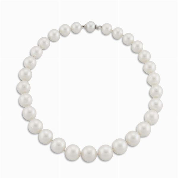 COLLANA DI PERLE SOUTH SEA  - Asta Gioielli - Associazione Nazionale - Case d'Asta italiane