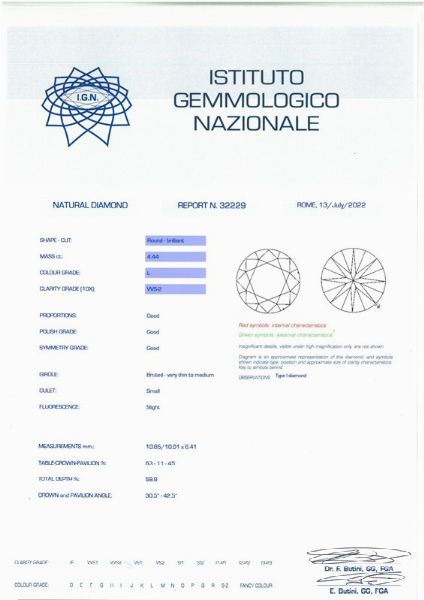 DAMIANI COLLANA CON DIAMANTE  - Asta Gioielli - Associazione Nazionale - Case d'Asta italiane