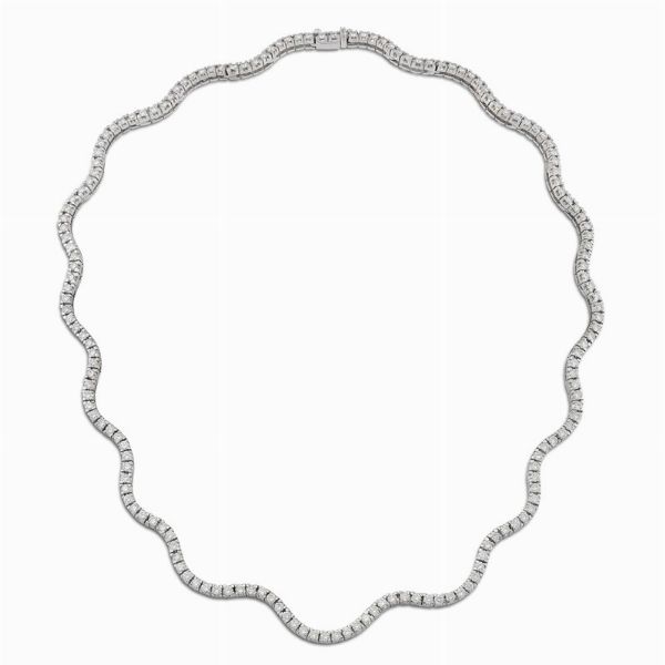 COLLANA DI DIAMANTI  - Asta Gioielli - Associazione Nazionale - Case d'Asta italiane