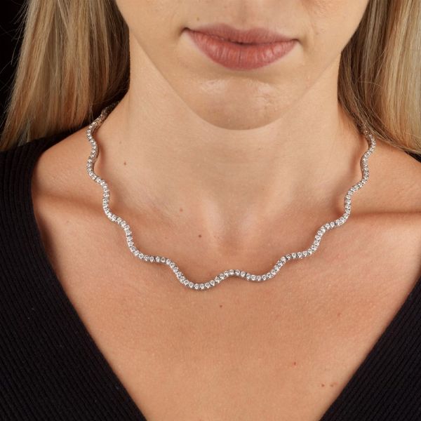 COLLANA DI DIAMANTI  - Asta Gioielli - Associazione Nazionale - Case d'Asta italiane