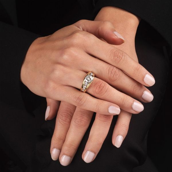 DAMIANI ANELLO CON DIAMANTI  - Asta Gioielli - Associazione Nazionale - Case d'Asta italiane