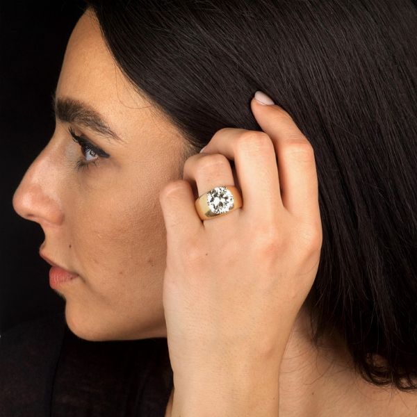 ANELLO SOLITARIO  - Asta Gioielli - Associazione Nazionale - Case d'Asta italiane