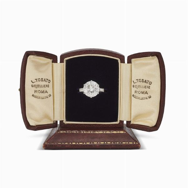 ANELLO CON DIAMANTI  - Asta Gioielli - Associazione Nazionale - Case d'Asta italiane