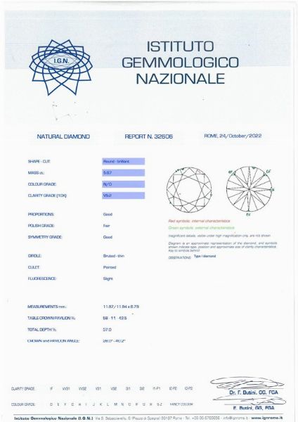 ANELLO CON DIAMANTI  - Asta Gioielli - Associazione Nazionale - Case d'Asta italiane