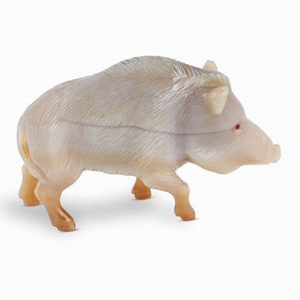 FABERGE SOPRAMMOBILE A FORMA DI CINGHIALE  - Asta Gioielli - Associazione Nazionale - Case d'Asta italiane