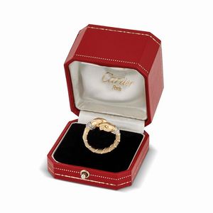 CARTIER : CARTIER ANELLO PANTHERE  - Asta Gioielli - Associazione Nazionale - Case d'Asta italiane