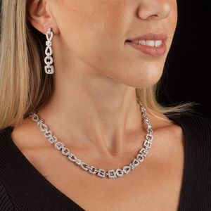 DEMI PARURE CON DIAMANTI  - Asta Gioielli - Associazione Nazionale - Case d'Asta italiane