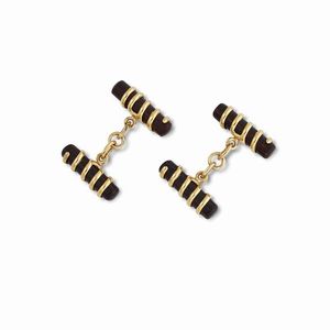 REZA PAIO DI GEMELLI A SPIRALE  - Asta Gioielli - Associazione Nazionale - Case d'Asta italiane