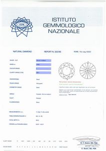 ANELLO CON DIAMANTE  - Asta Gioielli - Associazione Nazionale - Case d'Asta italiane