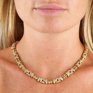 VENTRELLA COLLANA CON DIAMANTI  - Asta Gioielli - Associazione Nazionale - Case d'Asta italiane