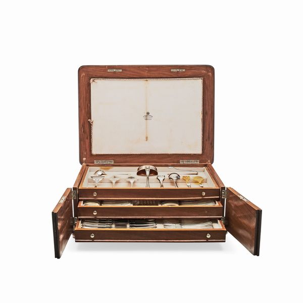 Servizio di posate in argento, Italia XX secolo  - Asta Gioielli - Associazione Nazionale - Case d'Asta italiane