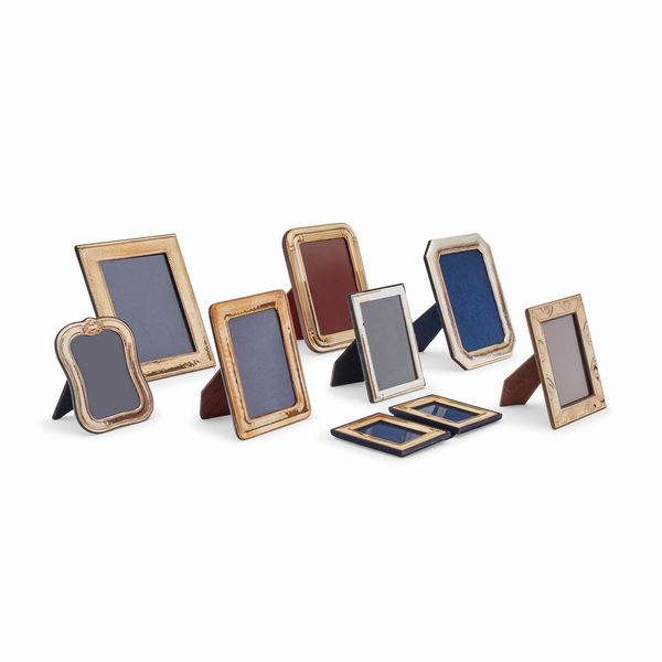 Otto cornici in argento, XX secolo  - Asta Gioielli - Associazione Nazionale - Case d'Asta italiane