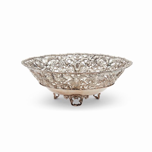 Centrotavola in argento, Italia, XX secolo  - Asta Gioielli - Associazione Nazionale - Case d'Asta italiane