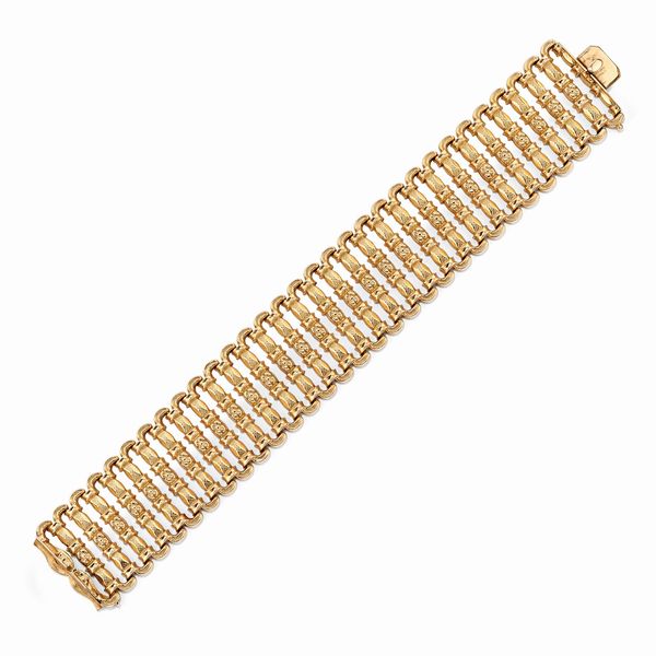 Bracciale in oro giallo 18K  - Asta Gioielli - Associazione Nazionale - Case d'Asta italiane