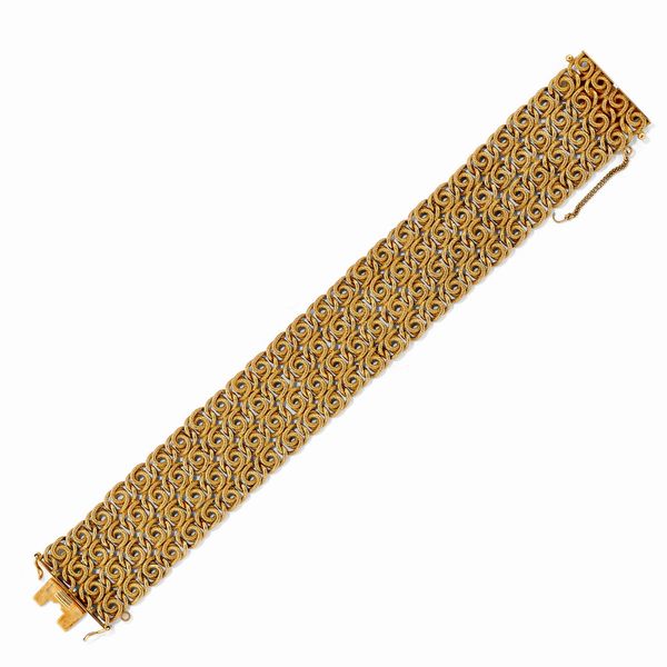 Bracciale in oro giallo 18k  - Asta Gioielli - Associazione Nazionale - Case d'Asta italiane