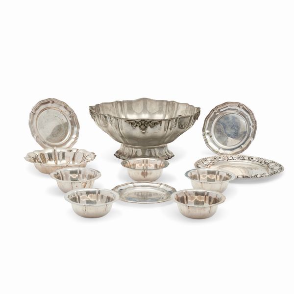 Undici oggetti in argento, Italia, XX secolo  - Asta Gioielli - Associazione Nazionale - Case d'Asta italiane