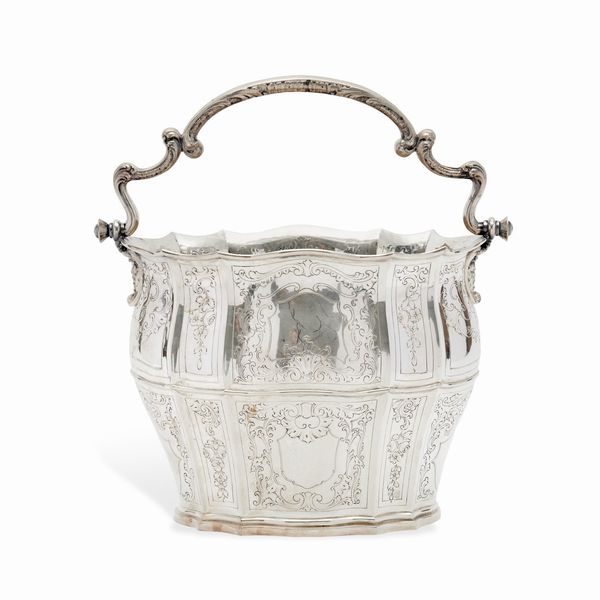 Portaghiaccio in argento, Milano, XX secolo  - Asta Gioielli - Associazione Nazionale - Case d'Asta italiane