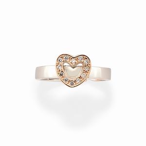 Cinque gioielli in oro bianco e rosa 18k, diamanti e cammeo  - Asta Gioielli - Associazione Nazionale - Case d'Asta italiane