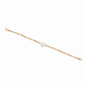 Sei gioielli in oro bicolore 18k e diamanti  - Asta Gioielli - Associazione Nazionale - Case d'Asta italiane