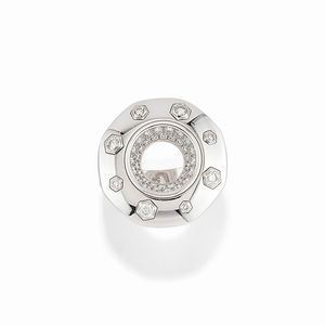 AUDEMARS PIGUET - Anello in oro bianco 18k e diamanti