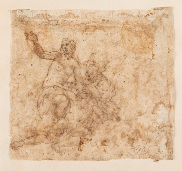 Lotto composto da tre disegni  - Asta Dipinti e disegni antichi - Associazione Nazionale - Case d'Asta italiane