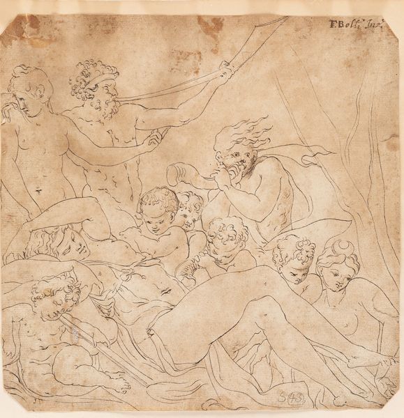 Lotto composto da tre disegni  - Asta Dipinti e disegni antichi - Associazione Nazionale - Case d'Asta italiane