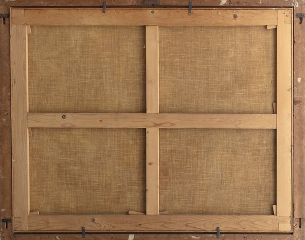 Pittore fiammingo attivo a Genova nel secolo XVII : Paesaggio con la moltiplicazione dei pani e dei pesci  - Asta Dipinti e disegni antichi - Associazione Nazionale - Case d'Asta italiane