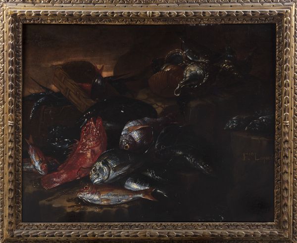 Francesco della Questa : Trionfo di pescato  - Asta Dipinti e disegni antichi - Associazione Nazionale - Case d'Asta italiane