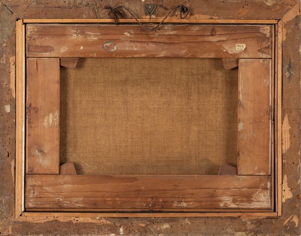 Scuola fiamminga, fine secolo XVII - inizi secolo XVIII : Paesaggio fluviale con viandanti e citt in lontananza  - Asta Dipinti e disegni antichi - Associazione Nazionale - Case d'Asta italiane