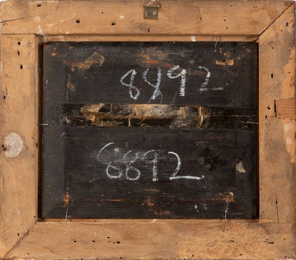 Pittore fiammingo attivo in Italia, fine secolo XVII - inizi secolo XVIII : Paesaggio con scena di vita quotidiana e rovine architettoniche  - Asta Dipinti e disegni antichi - Associazione Nazionale - Case d'Asta italiane