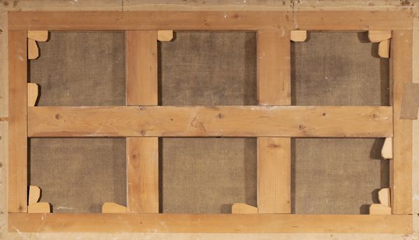 Nicola Viso (attivo a Napoli nella prima metà del secolo XVIII) : Paesaggio con ruscello, pastori e armenti  - Asta Dipinti e disegni antichi - Associazione Nazionale - Case d'Asta italiane