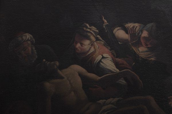 Scuola veneta, fine secolo XVI : Deposizione di Cristo  - Asta Dipinti e disegni antichi - Associazione Nazionale - Case d'Asta italiane