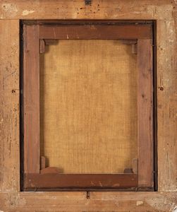 Scuola veneta, secolo XVIII : Paesaggio con casolari, pastori e armenti nei pressi di un corso d'acqua  - Asta Dipinti e disegni antichi - Associazione Nazionale - Case d'Asta italiane