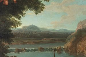 Scuola bolognese, secolo XVII : Venere e Adone  - Asta Dipinti e disegni antichi - Associazione Nazionale - Case d'Asta italiane