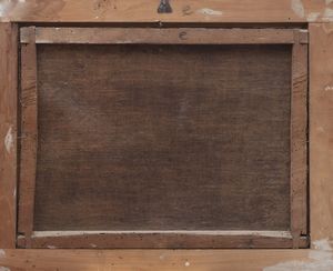 Attribuito a Johannes Lingelbach (Francoforte sul Meno 1622 – Amsterdam 1674) : Popolani e viandanti presso un pozzo  - Asta Dipinti e disegni antichi - Associazione Nazionale - Case d'Asta italiane