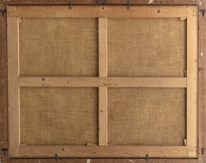 Pittore fiammingo attivo a Genova nel secolo XVII : Paesaggio con la moltiplicazione dei pani e dei pesci  - Asta Dipinti e disegni antichi - Associazione Nazionale - Case d'Asta italiane