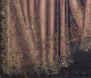 Carlo Manieri (attivo a Roma 1662 - 1700) : Natura morta con orologio, tappeti, libri e suppellettili su un tavolo  - Asta Dipinti e disegni antichi - Associazione Nazionale - Case d'Asta italiane