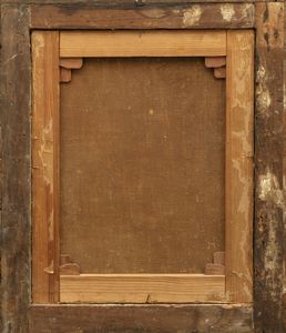 Scuola emiliana, secolo XVII : Madonna con Bambino  - Asta Dipinti e disegni antichi - Associazione Nazionale - Case d'Asta italiane