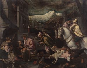 Bottega dei Bassano : Le quattro stagioni  - Asta Dipinti e disegni antichi - Associazione Nazionale - Case d'Asta italiane