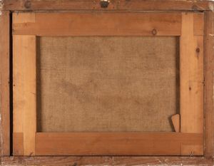 Scuola lombarda, fine del secolo XVII - inizi del secolo XVIII : Natura morta con pere, rape e cestino di noci  - Asta Dipinti e disegni antichi - Associazione Nazionale - Case d'Asta italiane