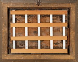 Scuola del nord Europa, secolo XVII : Ingresso trionfale di cavalleria in una citt fortificata  - Asta Dipinti e disegni antichi - Associazione Nazionale - Case d'Asta italiane