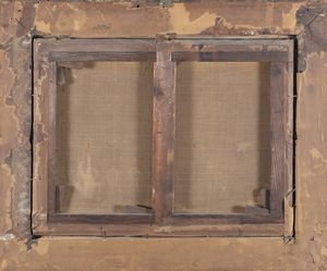 Scuola olandese, secolo XVII : Battaglia con citt� fortificata e mulino a vento in lontananza  - Asta Dipinti e disegni antichi - Associazione Nazionale - Case d'Asta italiane