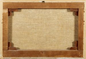 Scuola fiamminga, secolo XVII : Paesaggio fluviale con astanti e citt in lontananza  - Asta Dipinti e disegni antichi - Associazione Nazionale - Case d'Asta italiane