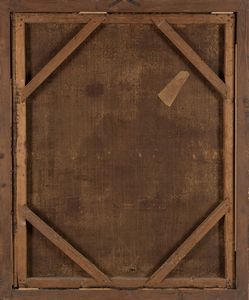 Scuola dell'Italia settentrionale, fine secolo XVIII : Ritratto di gentiluomo nello studio  - Asta Dipinti e disegni antichi - Associazione Nazionale - Case d'Asta italiane