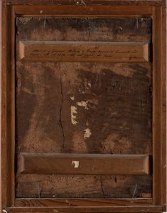 Pittore nordico attivo in Italia, fine secolo XVI - inizi secolo XVII : La crocifissione con San Giovanni e la Vergine  - Asta Dipinti e disegni antichi - Associazione Nazionale - Case d'Asta italiane