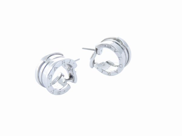 Orecchini in oro bianco Bulgari B.zero1  - Asta Gioielli e Orologi - Associazione Nazionale - Case d'Asta italiane