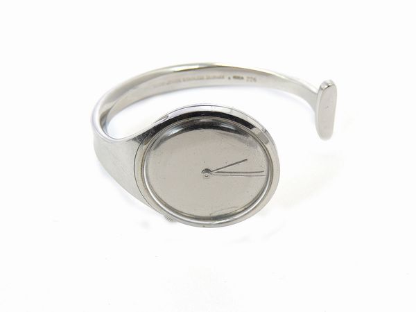 Orologio bracciale per donna Georg Jensen Vivianna in acciaio  - Asta Gioielli e Orologi - Associazione Nazionale - Case d'Asta italiane