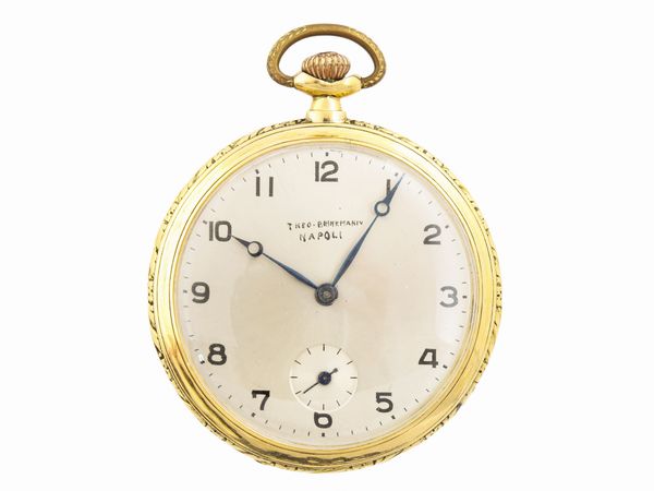 Orologio da tasca in oro giallo  - Asta Gioielli e Orologi - Associazione Nazionale - Case d'Asta italiane