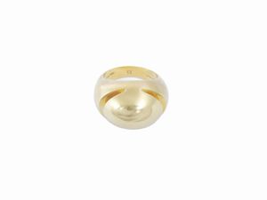 Anello in oro giallo Bulgari Cabochon  - Asta Gioielli e Orologi - Associazione Nazionale - Case d'Asta italiane